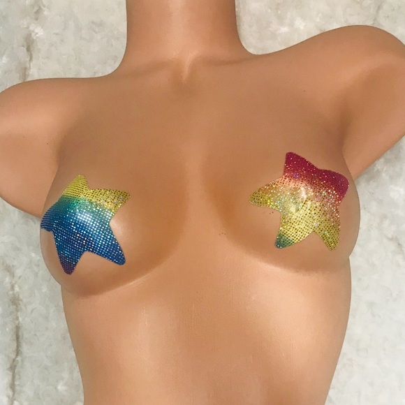 Neon Pink Fishnet Teddy - Picture 3 of 6